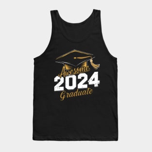 Awesome Graduate 2024 Tank Top